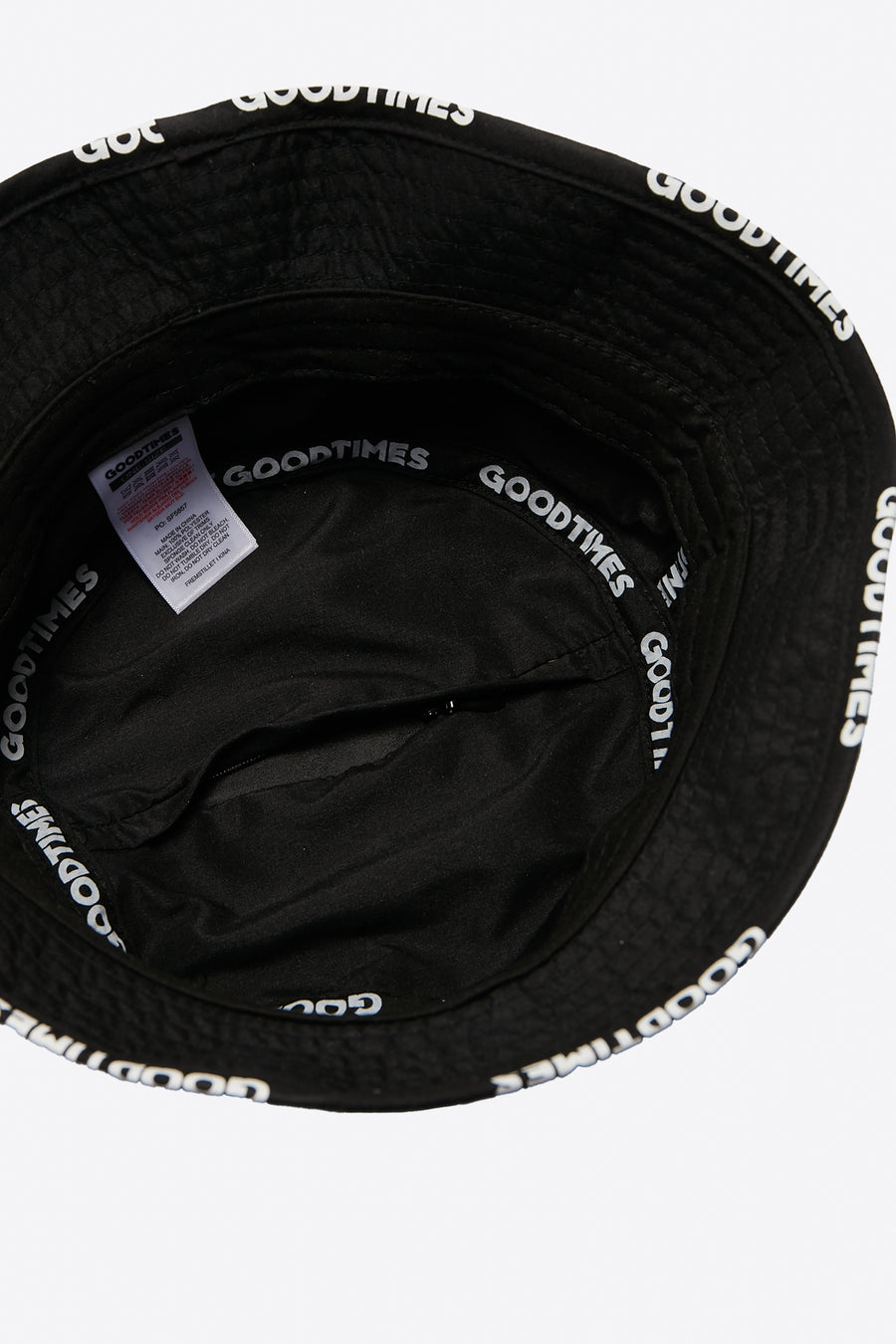 Waterville Bucket Hat - Black/White