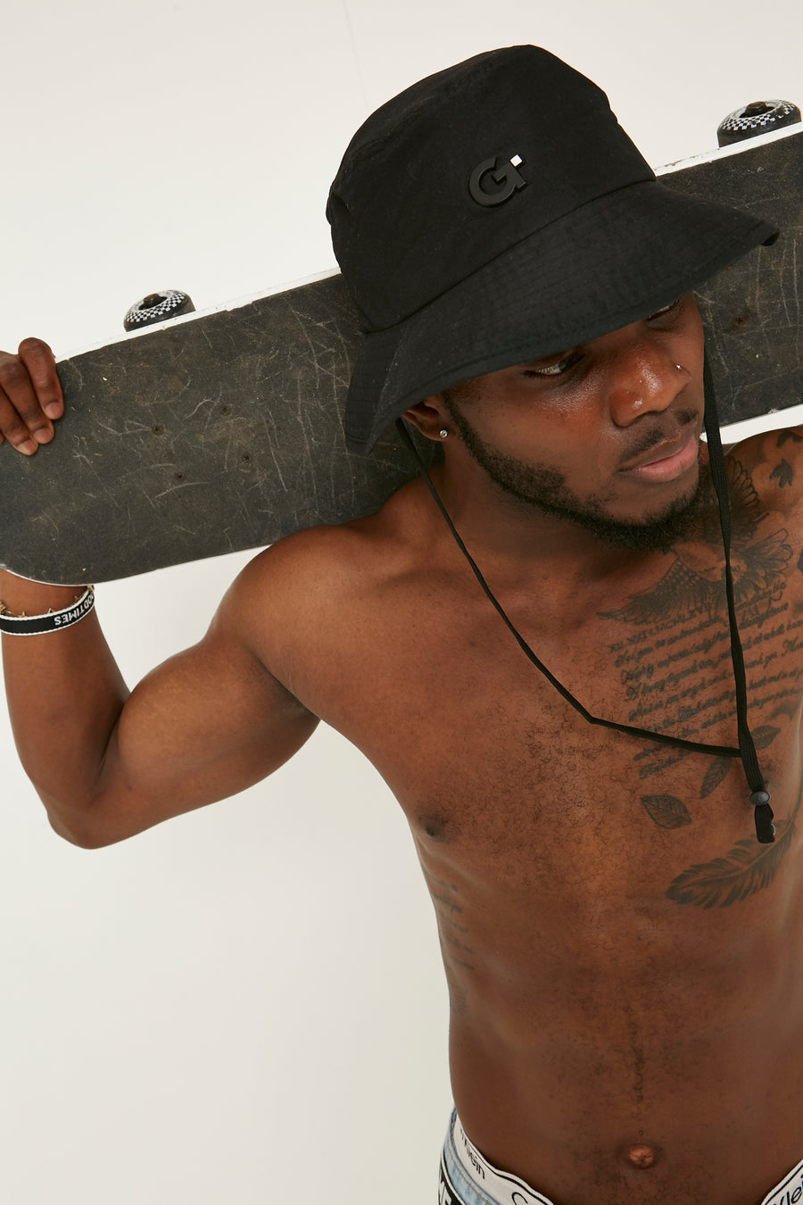 Burnage Bucket Hat - Black