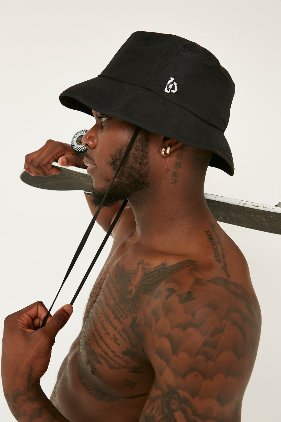 Burnage Bucket Hat - Black