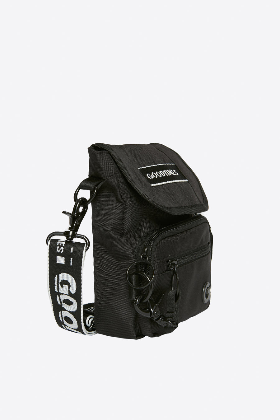 Atlanta Flight/Crossbody - Black/White