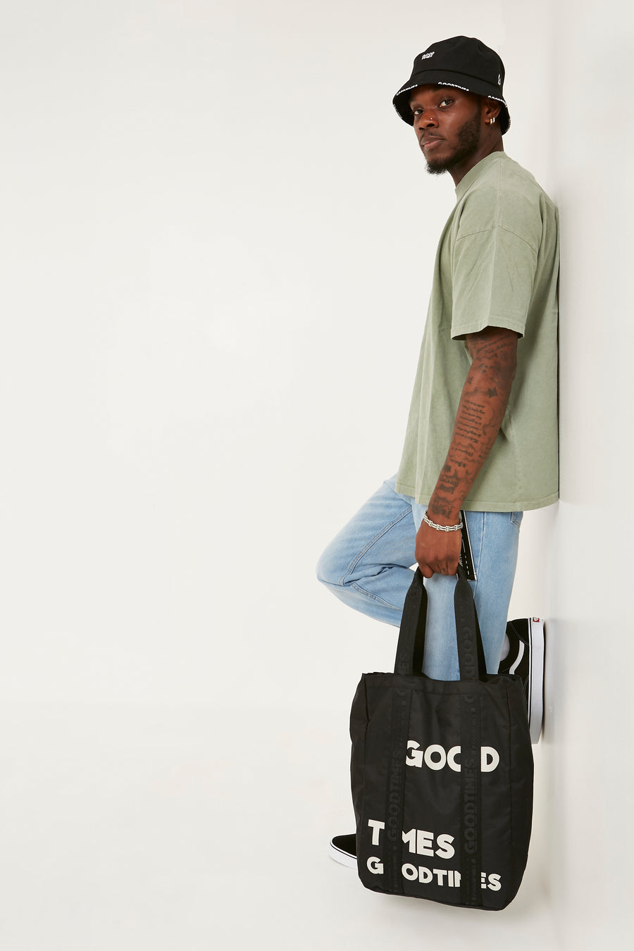 Shoreditch Tote - Black/Unbleached
