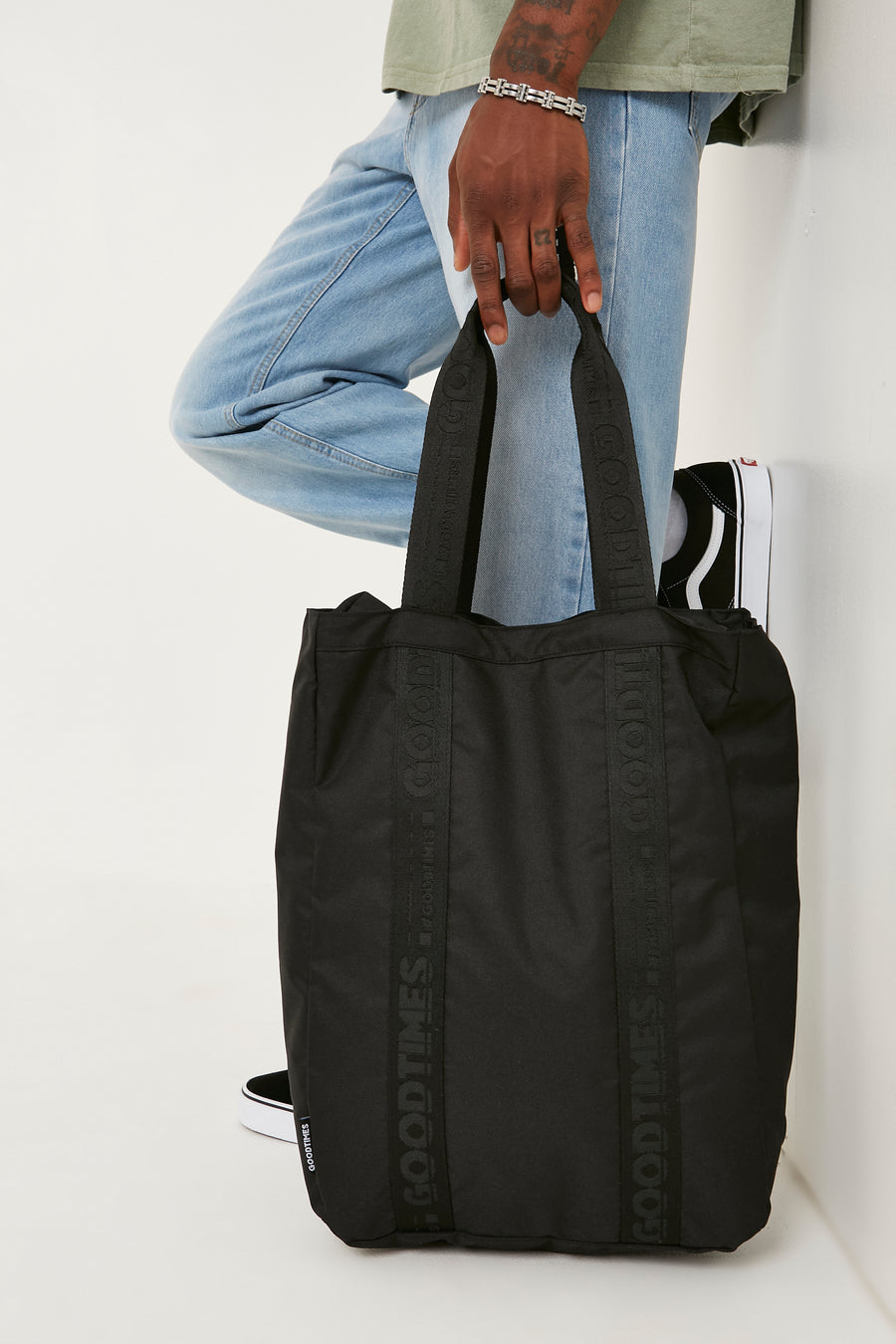 Shoreditch Tote - Black/Unbleached
