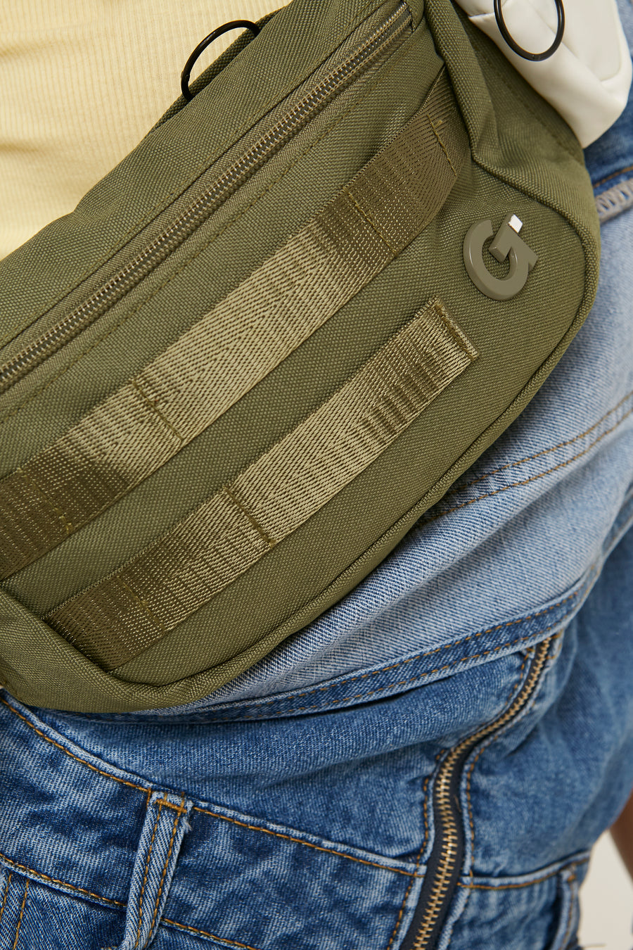 Vaals Crossbody - Nettle/Unbleached